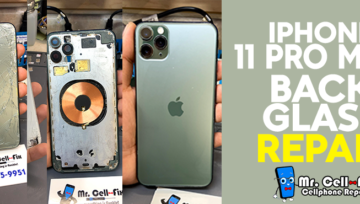 (English) Iphone 11 Pro Max Back Glass Repair